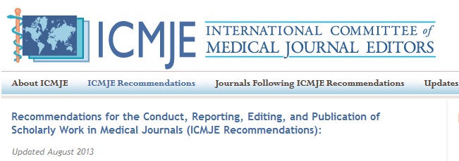 Logo ICMJE