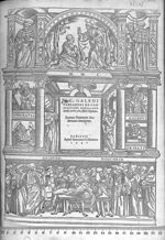[Frontispice : représentations d'Hippocrate, de Galien, de Paul d'Egine, d'Oribase, d'Asclépiade, de [...]