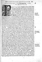 [Lettrine : P] - Octavii Horatiani Rerum medicarum libri quatuor. I Logicus, de curationibus omnium  [...]