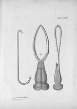 Tab. XXXVII. [Instruments utiles pour les accouchements difficiles] - Tabulae anatomicae. Accedit ea [...]