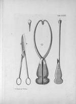 Tab. XXXIX. [Instruments utiles pour les accouchements difficiles] - Tabulae anatomicae. Accedit ear [...]