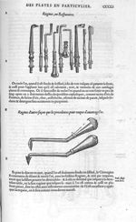Rugines, ou raspatoires - Les Oeuvres d'Ambroise Paré,... divisées en vingt huict livres avec les fi [...]