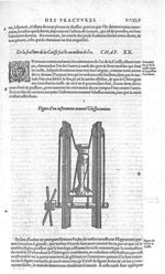 Instrument nommé glossocomium - Les Oeuvres d'Ambroise Paré,... divisées en vingt huict livres avec  [...]