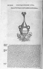 Pot pour recevoir les parfums au col de la matrice - Les Oeuvres d'Ambroise Paré,... divisées en vin [...]