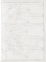 Planche 1 - Configuration et proportions des parties du corps de l'adulte - Traité complet de l'anat [...]