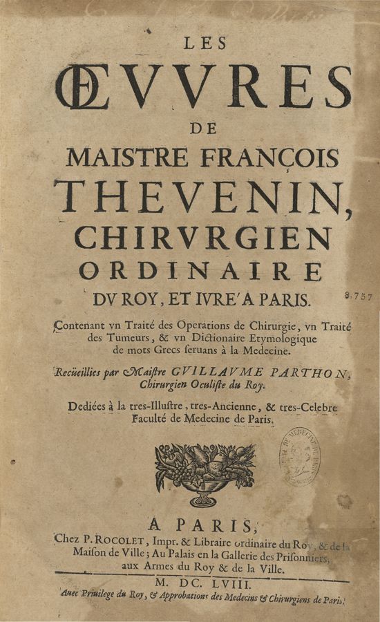 Thevenin, page de titre