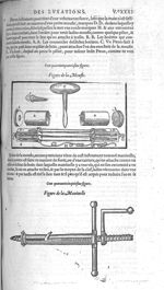 Fig. 144. Mouste / Fig. 145. Manivelle - Les Oeuvres d’Ambroise Paré, conseiller et premier chirurgi [...]