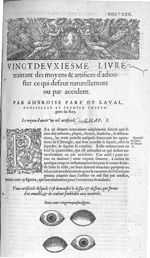 Fig. 225. Yeux artificiels - Les Oeuvres d’Ambroise Paré, conseiller et premier chirurgien du roy, d [...]