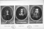Planche 12. Francis Glisson / Thomas Willis / R. Vieussens - Some apostles of physiology