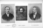 Planche 28. H. Helmholtz / Frans C. Donders / E. Du Bois-Reymond - Some apostles of physiology