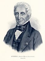 Duméril André-Marie-Constant - Centenaire de la Faculté de médecine de Paris (1794-1894)
