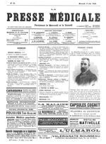 Pierre Curie - La Presse médicale - [Volume d'annexes]