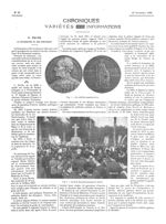 Fig. 1. La médaille commémorative / Fig. 2. La foule devant le tombeau de Davila - La Presse médical [...]