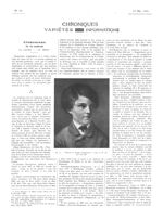 Fig. 1. Portrait de Georges Clemenceau à l'âge de 10 ans, par son père - La Presse médicale - [Artic [...]