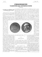 La médaille Lister - La Presse médicale - [Articles originaux]