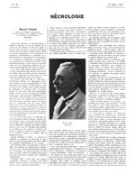 Marcel Pinard (1881-1939) - La Presse médicale - [Articles originaux]