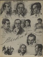Bicêtre (Suite): François Gaby ; André Dreyfus ; Simon Hertz ; Rico Pinto ; André Roy et sa femme Ma [...]