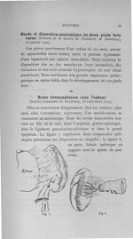 Fig. 7 / Fig. 8 - Concours d'agrégation de chirurgie, 1904. Titres et travaux scientifiques