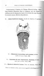 Fig. 7. [Abcès froid de la langue] - Titres et travaux scientifiques
