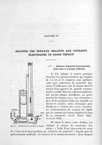 Fig. 6. Réducteur de potentiel à liquide - Titres et travaux scientifiques