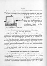Fig. 15. Eclateur de H. F. sur bain d'huile - Titres et travaux scientifiques
