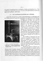 Fig. 34. Localisation des projectiles - Titres et travaux scientifiques