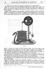 Fig. 95. Spiromètre - Revue des instruments de chirurgie ; bulletin mensuel illustré des instruments [...]