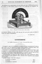 Fig. 85. Galvanomètre d'Arsonval-Gaiffe à cadran vertical - Revue des instruments de chirurgie ; bul [...]