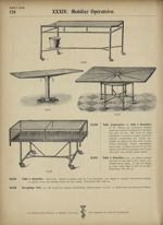 Tables à dissection. Sarcophage  - Catalogue illustré de Jetter & Scheerer : fabrique d'instruments  [...]