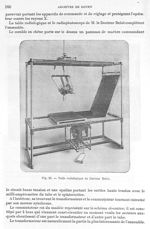 Fig. 25. table radiologique du Docteur Belot - Archives de Doyen. Revue médico-chirurgicale illustré [...]