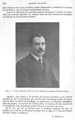 Fig. 2. M. Irr, vétérinaire - Archives de Doyen. Revue médico-chirurgicale illustrée