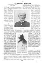 P.-C. Potain / Profil de Potain par Desmoulins (d'après le livre d'Horace Bianchon) - Paris médical  [...]