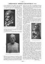 Buste de Henri Fabre, par F. Sicard / Buste du Professeur Ehrlich, par Mlle Ehrlich / L'homme de Spy [...]
