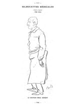 [Caricature par Bils : ] Le Docteur Émile Sergent - Paris médical : la semaine du clinicien