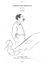 [Caricature par Bils : ] Le Dr Marcel Labbé - Paris médical : la semaine du clinicien