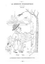 [Caricature par Gilb : ] Le Professeur Thoinot et ses élèves Dervieux et Paul - Paris médical : la s [...]