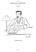 [Caricature par Bils : ] Le Professeur Widal - Paris médical : la semaine du clinicien