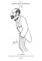 [Caricature par Bils : ] Le Dr Jeanselme - Paris médical : la semaine du clinicien