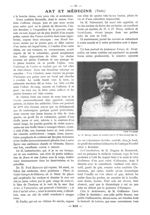 Fig. 1. - Le Dr Brocq, buste en marbre par le Dr Sabouraud - Paris médical : la semaine du clinicien