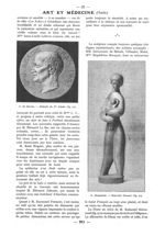 Fig. 10. - F. de Hérain. - Médaille du Dr Abadie / Fig. 11. - A. Jacquemin. - Maternité (bronze) - P [...]