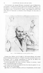 Fig. 1. Paul Richer dans son atelier, par Henri Royer - Revue neurologique