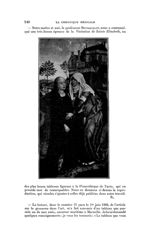 La grossesse de sainte Elisabeth - La Chronique médicale : revue bi-mensuelle de médecine historique [...]