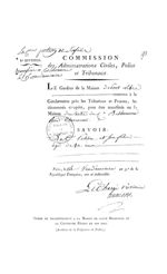Ordre de transfèrement à la Maison de santé Belhomme de la Citoyenne Pétion et son fils - La Chroniq [...]