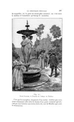 Fig. 21. Jules Garnier, la Fontaine de l'abbaye de Thélème - La Chronique médicale : revue bi-mensue [...]