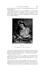 (Fig. 22) Paul Moreelze, la Femme aux pigeons - La Chronique médicale : revue bi-mensuelle de médeci [...]