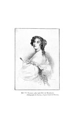 Mme Vve Scarron, plus tard Mme de Maintenon (Lithographie de Devéria, d'après l'émail de Petitot) -  [...]