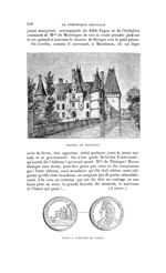 Château de Maintenon / Jeton à l'effigie de Fagon - La Chronique médicale : revue bi-mensuelle de mé [...]