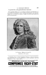 La Peyronie, Médecin de Louis XV - La Chronique médicale : revue bi-mensuelle de médecine historique [...]
