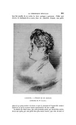 Lamartine, à l'époque de son mariage - La Chronique médicale : revue mensuelle de médecine historiqu [...]