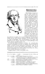 Jean-Antoine Chaptal (1756-1832) - La Chronique médicale : revue mensuelle de médecine historique, l [...]